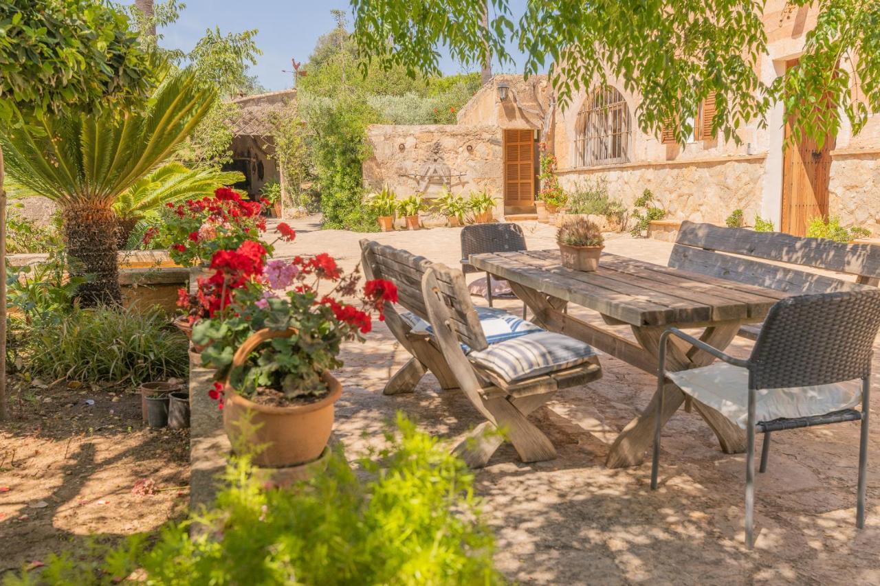 מנקור Murtera- Traditional Country Manor House For 9 People 5 Bedrooms And 4 Bathrooms Near Sant Llorenc מראה חיצוני תמונה